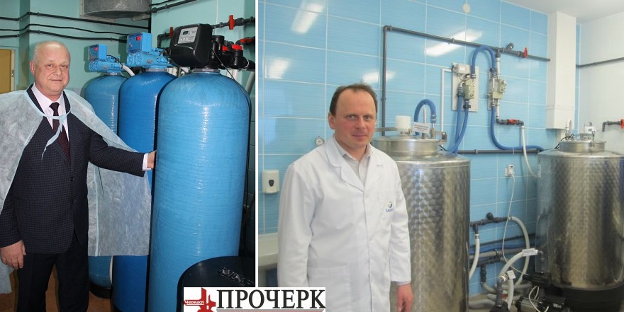 Головлікар обласної лікарні (зліва) каже, що процедура діалізу робиться на тих самих апаратах, що і у «Фрезеніусі» (справа) Головлікар обласної лікарні (зліва) каже, що процедура діалізу робиться на тих самих апаратах, що і у «Фрезеніусі» (справа)