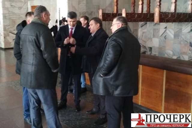 На зустріч з Ляшком прийшли його однопартійці із різних місцевих рад