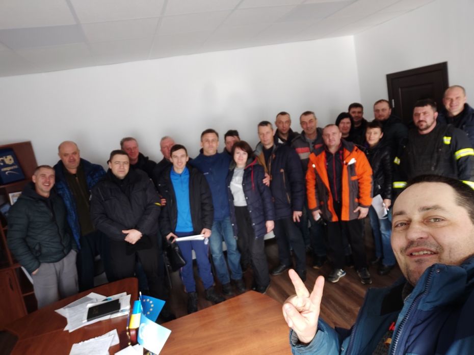 На нараді у Попаснянській ВЦА під час обстрілів