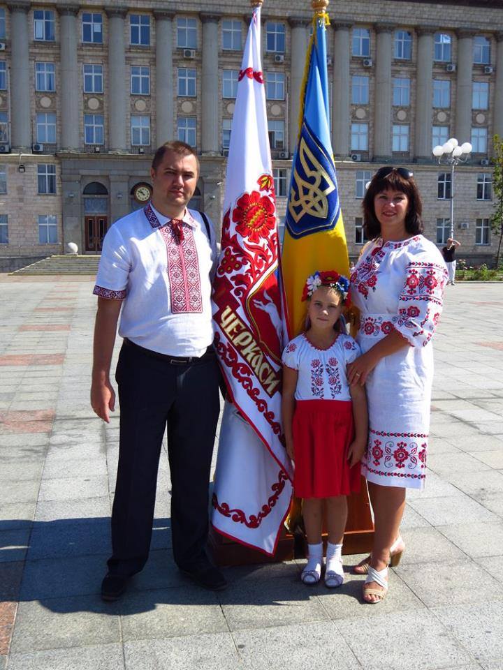 Сергій Пасічник з родиною Сергій Пасічник з родиною
