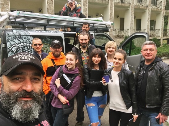 Перший «десант» організаторів мотофестивалю у «Світанку» під Черкасaми, куди зовсім скоро з’їдуться тисячі байкерів…