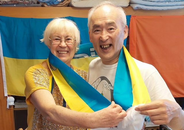 Людмила Мех та Джунічі Ковака