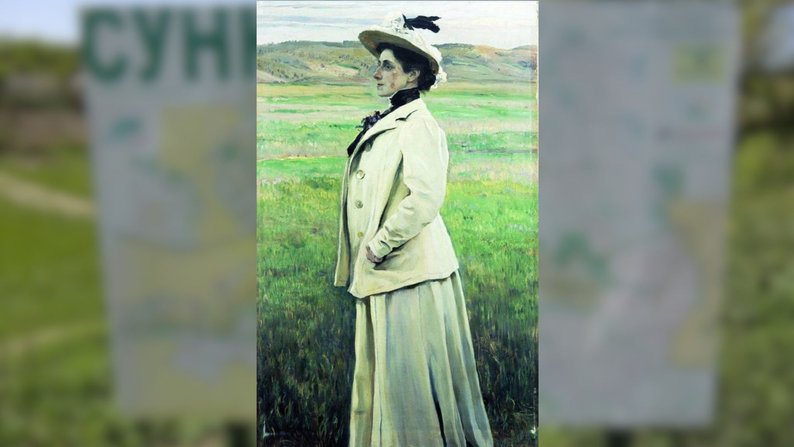 Автор: Нестеров Михайло Васильович, портрет Наталії Яшвіль