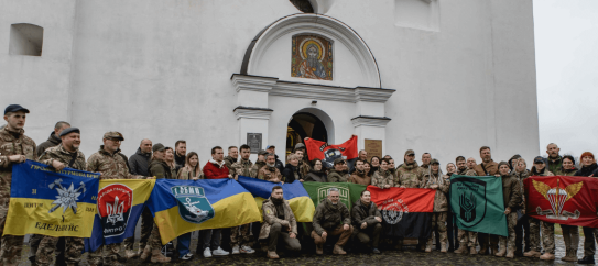 Присяга у церкві Суботова, збудованій гетьманом Богданом Хмельницьким