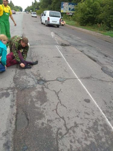 фото очевидців ДТП