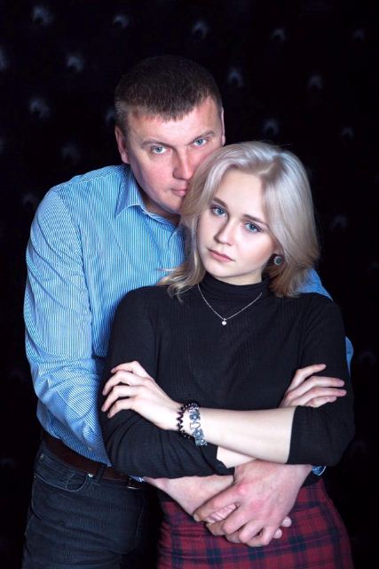 Руслан Зоря з донькою