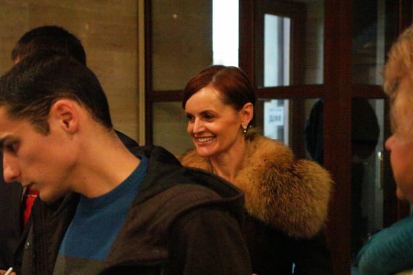 Торік Валентина Жуковська брала участь у виборах як кандидат. Нині - як простий виборець Торік Валентина Жуковська брала участь у виборах як кандидат. Нині - як простий виборець