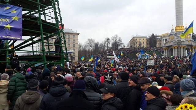 Олександр Радуцький був здивований, побачивши стільки людей на столичному Майдані Олександр Радуцький був здивований, побачивши стільки людей на столичному Майдані