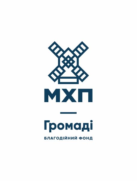 logo MHP Gromadi_white vert