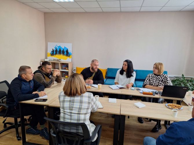 Зустріч із волонтерами громадської організації