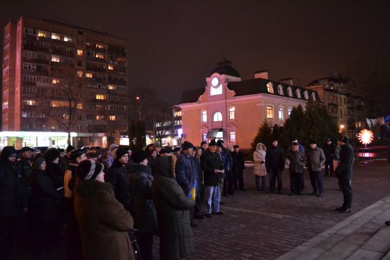 Мітинг під міськрадою 25 грудня Мітинг під міськрадою 25 грудня