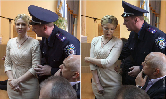Тимошенко в день вироку. Фото Олександра Прокопенка з сайту «Української правди» Тимошенко в день вироку. Фото Олександра Прокопенка з сайту «Української правди»