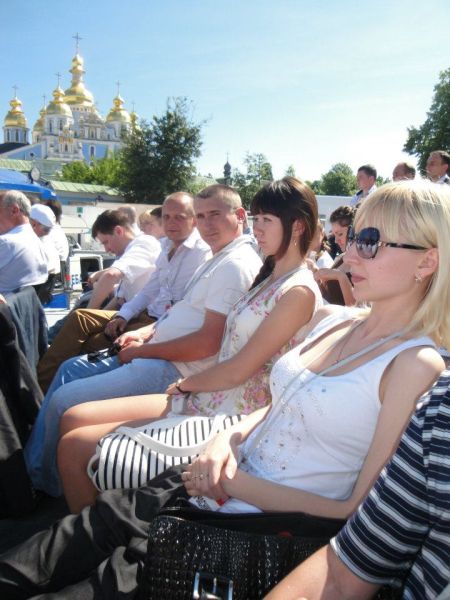 На з’їзді «Фронту змін» у Києві На з’їзді «Фронту змін» у Києві