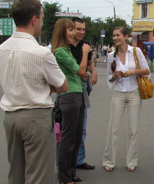 Учасник праймерізу "Сильної України" Вікторія Чубань порівнює спілкування з виборцями з екзаменом Учасник праймерізу "Сильної України" Вікторія Чубань порівнює спілкування з виборцями з екзаменом